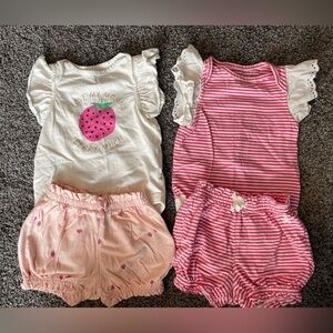 2 GAP Baby outfits 🍓🩷